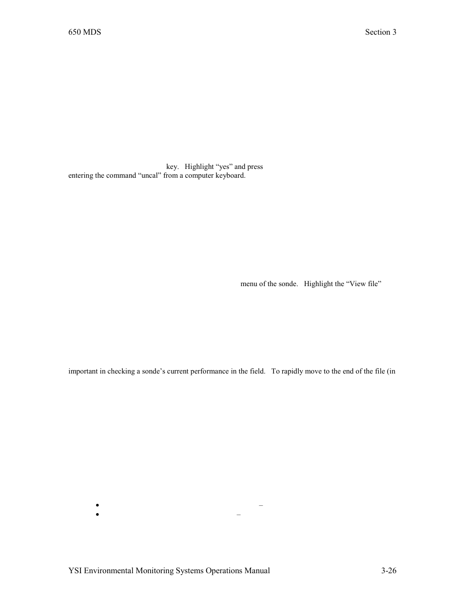 YSI 600LS - User Manual User Manual | Page 156 / 379