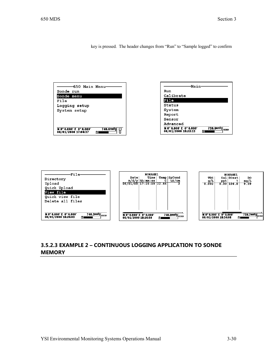 YSI 600LS - User Manual User Manual | Page 160 / 379