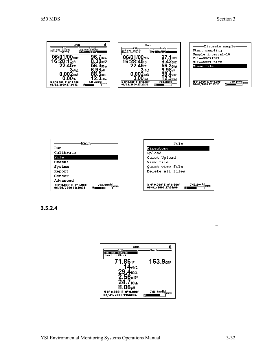 YSI 600LS - User Manual User Manual | Page 162 / 379