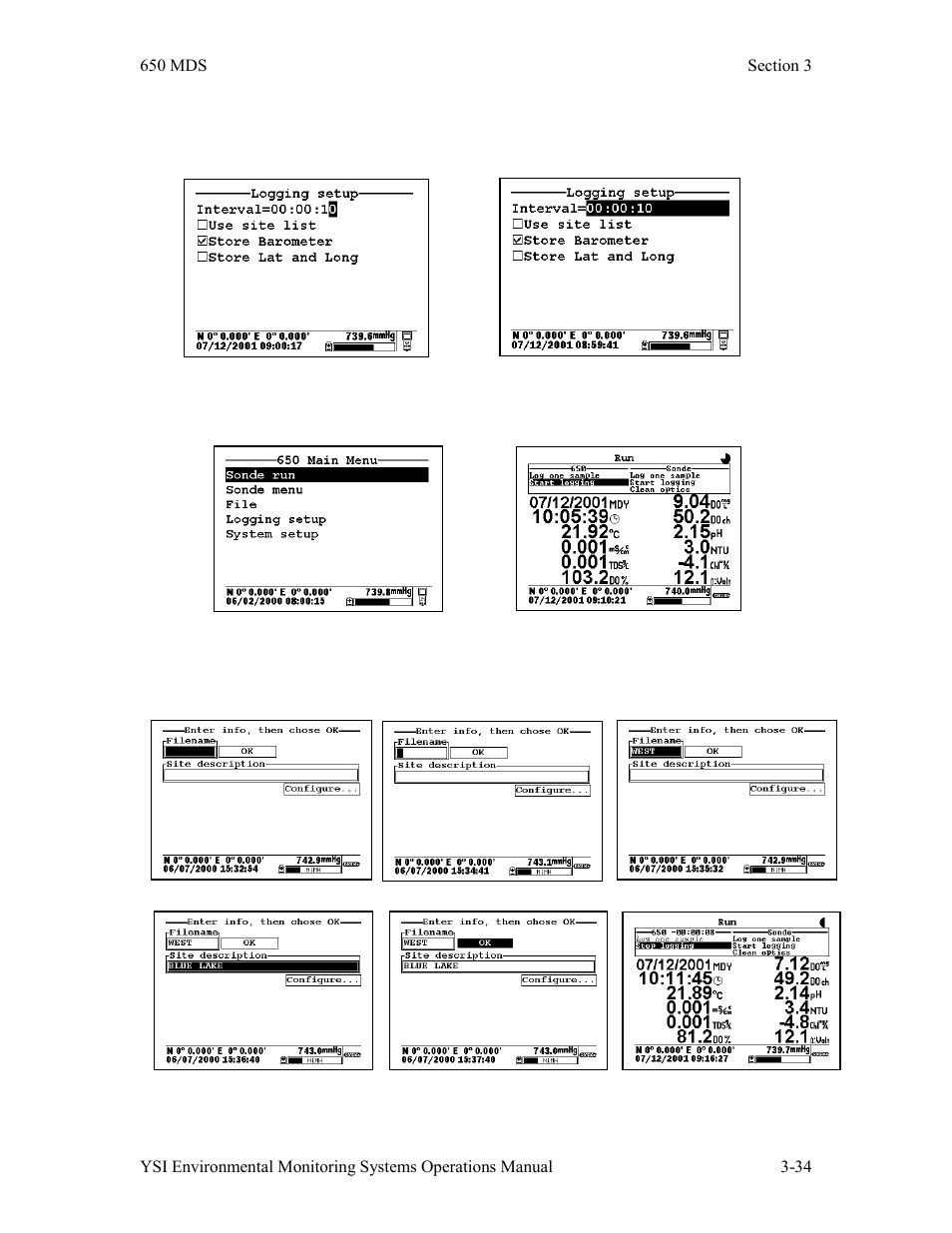 YSI 600LS - User Manual User Manual | Page 164 / 379