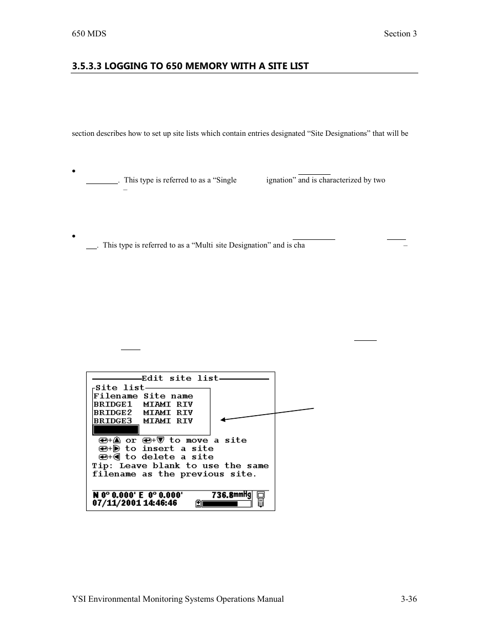 YSI 600LS - User Manual User Manual | Page 166 / 379