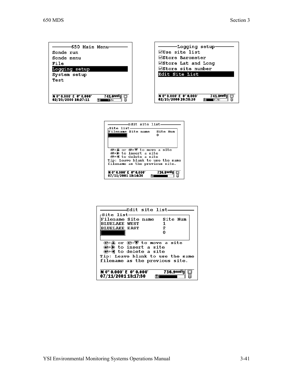 YSI 600LS - User Manual User Manual | Page 171 / 379