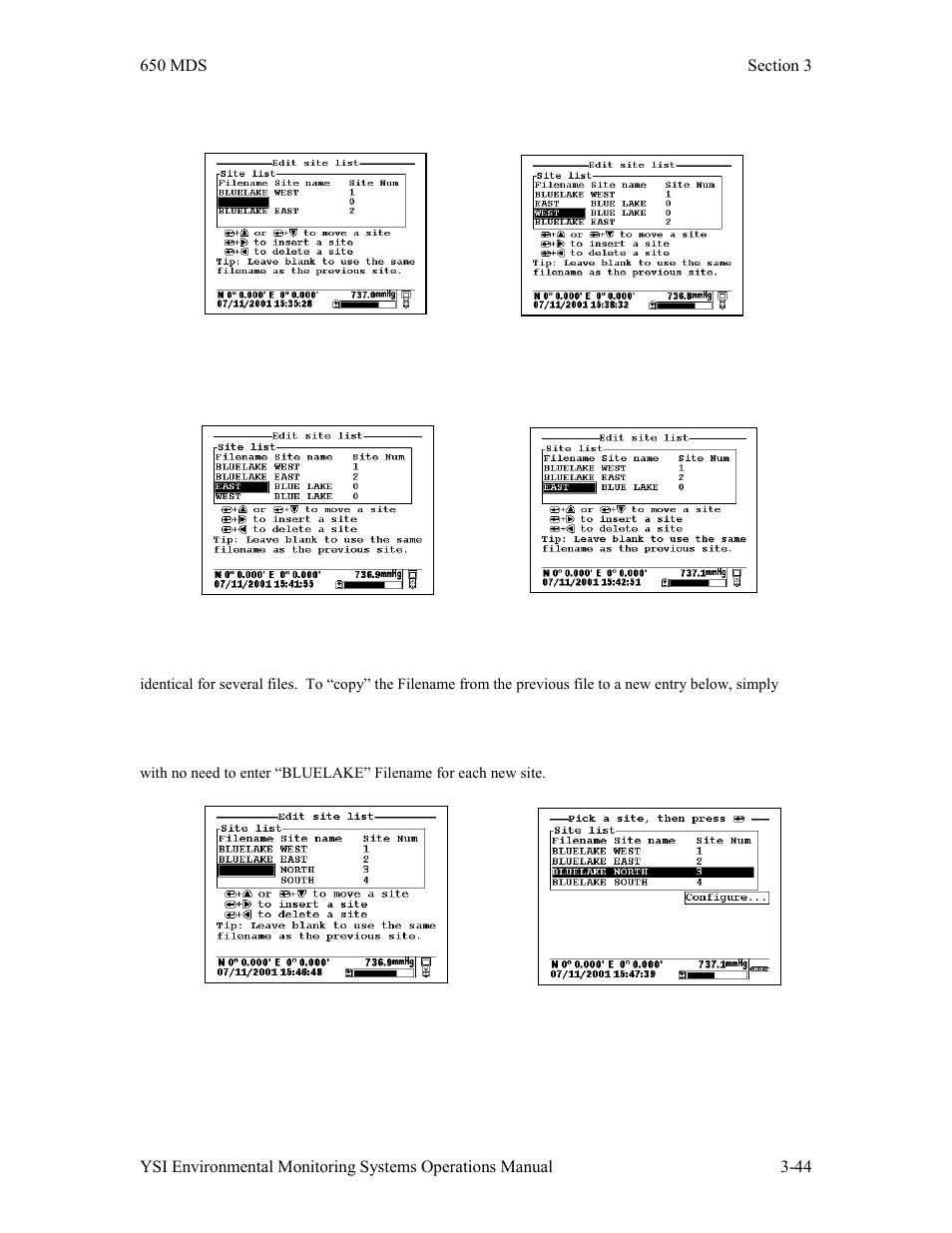 YSI 600LS - User Manual User Manual | Page 174 / 379