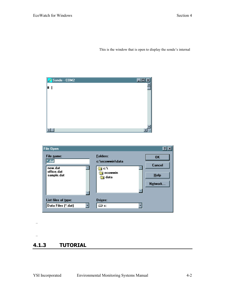 3 tutorial | YSI 600LS - User Manual User Manual | Page 198 / 379
