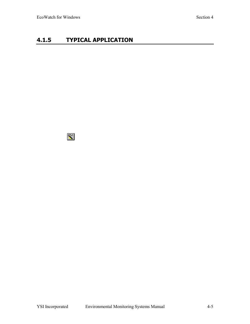 5 typical application | YSI 600LS - User Manual User Manual | Page 201 / 379