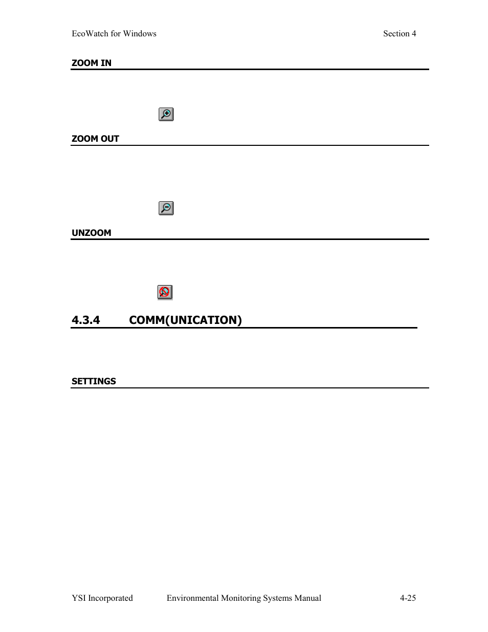 4 comm(unication) | YSI 600LS - User Manual User Manual | Page 221 / 379