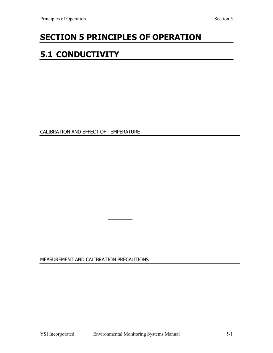 Princ, 1 conductivity | YSI 600LS - User Manual User Manual | Page 239 / 379
