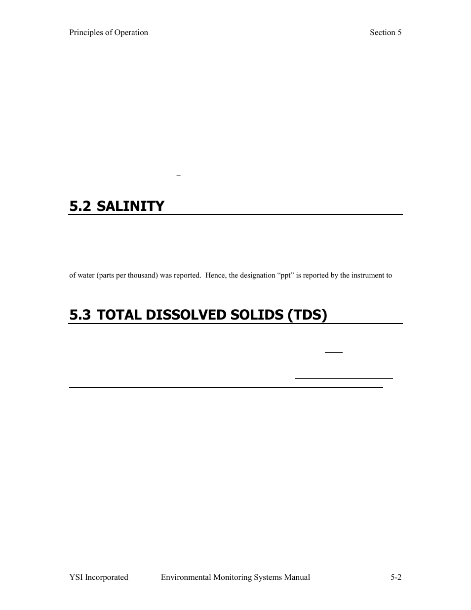 2 salinity, 3 total dissolved solids (tds) | YSI 600LS - User Manual User Manual | Page 240 / 379