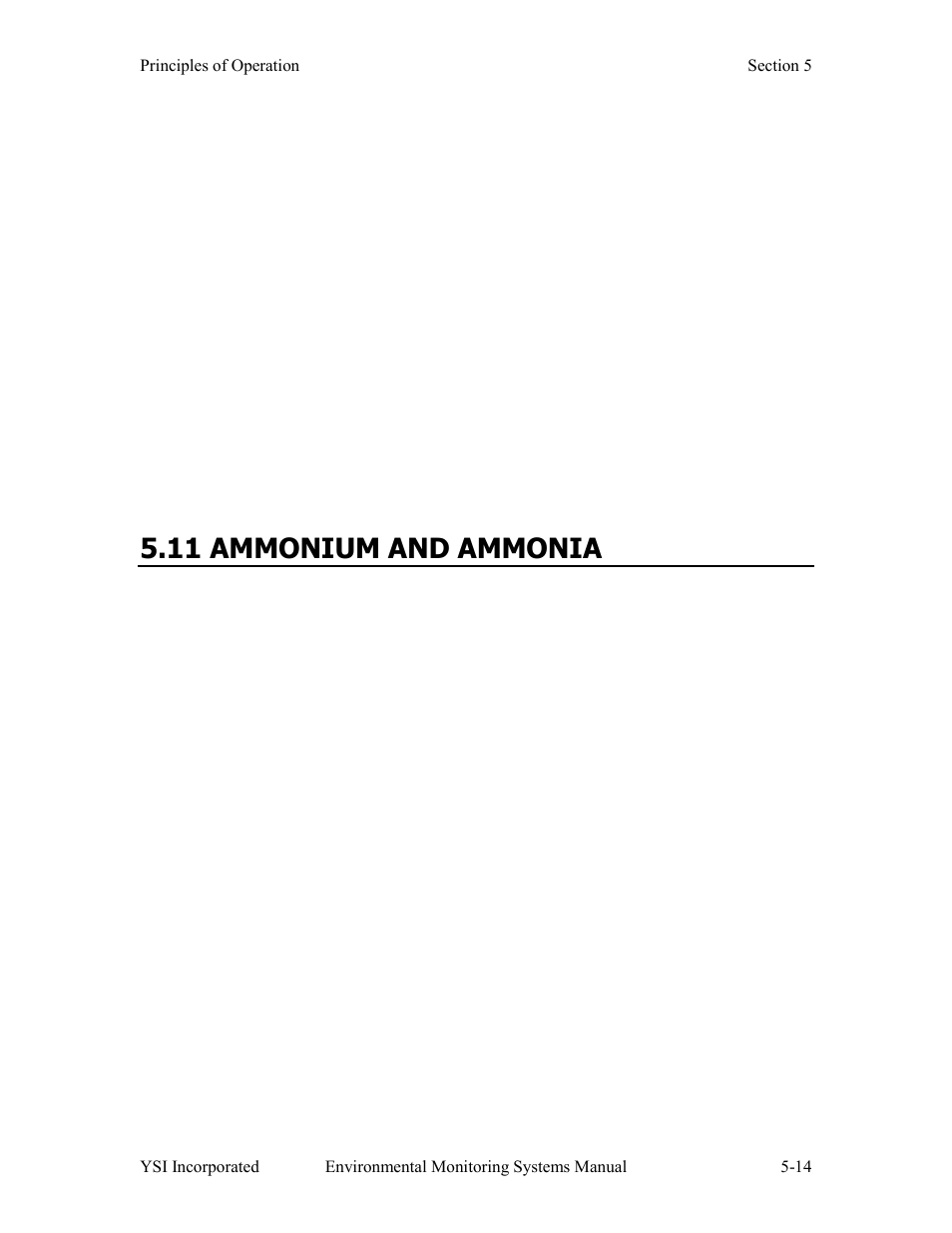 11 ammonium and ammonia | YSI 600LS - User Manual User Manual | Page 252 / 379