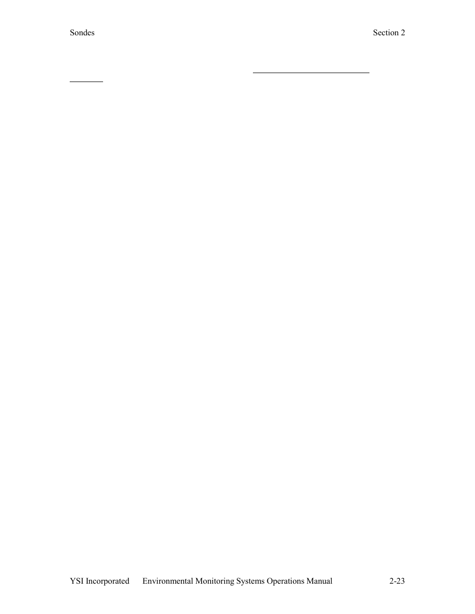 YSI 600LS - User Manual User Manual | Page 29 / 379