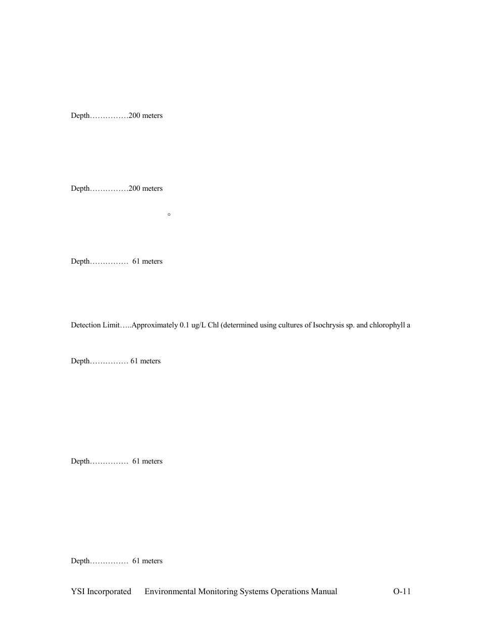 YSI 600LS - User Manual User Manual | Page 374 / 379