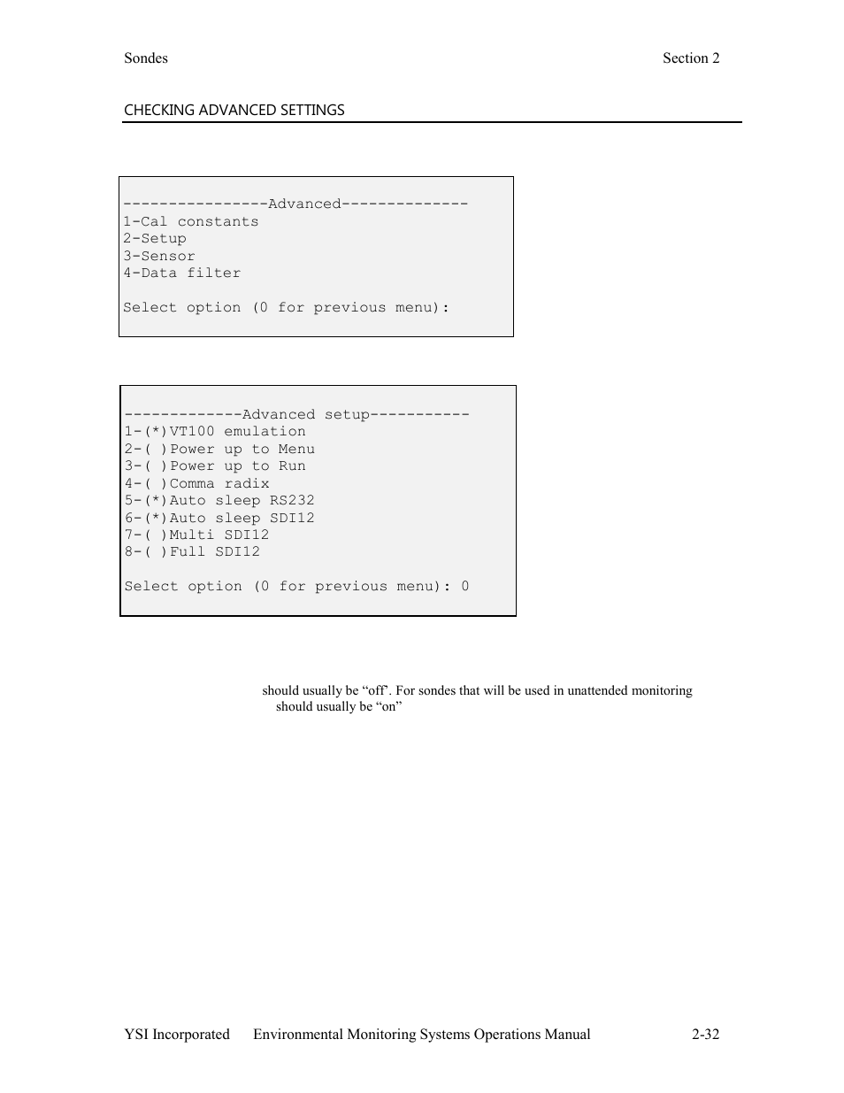 YSI 600LS - User Manual User Manual | Page 38 / 379