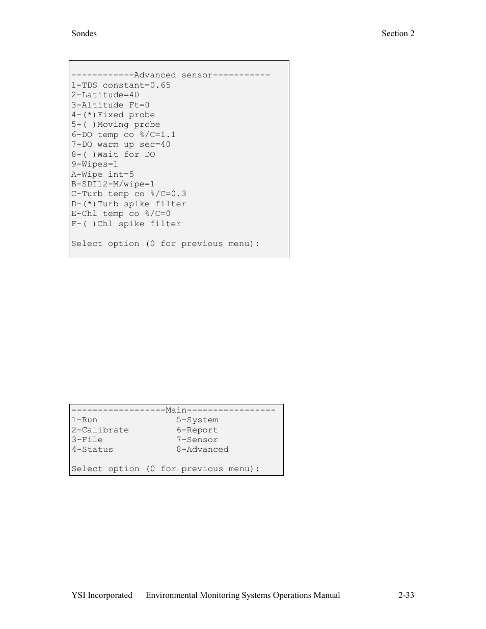 YSI 600LS - User Manual User Manual | Page 39 / 379