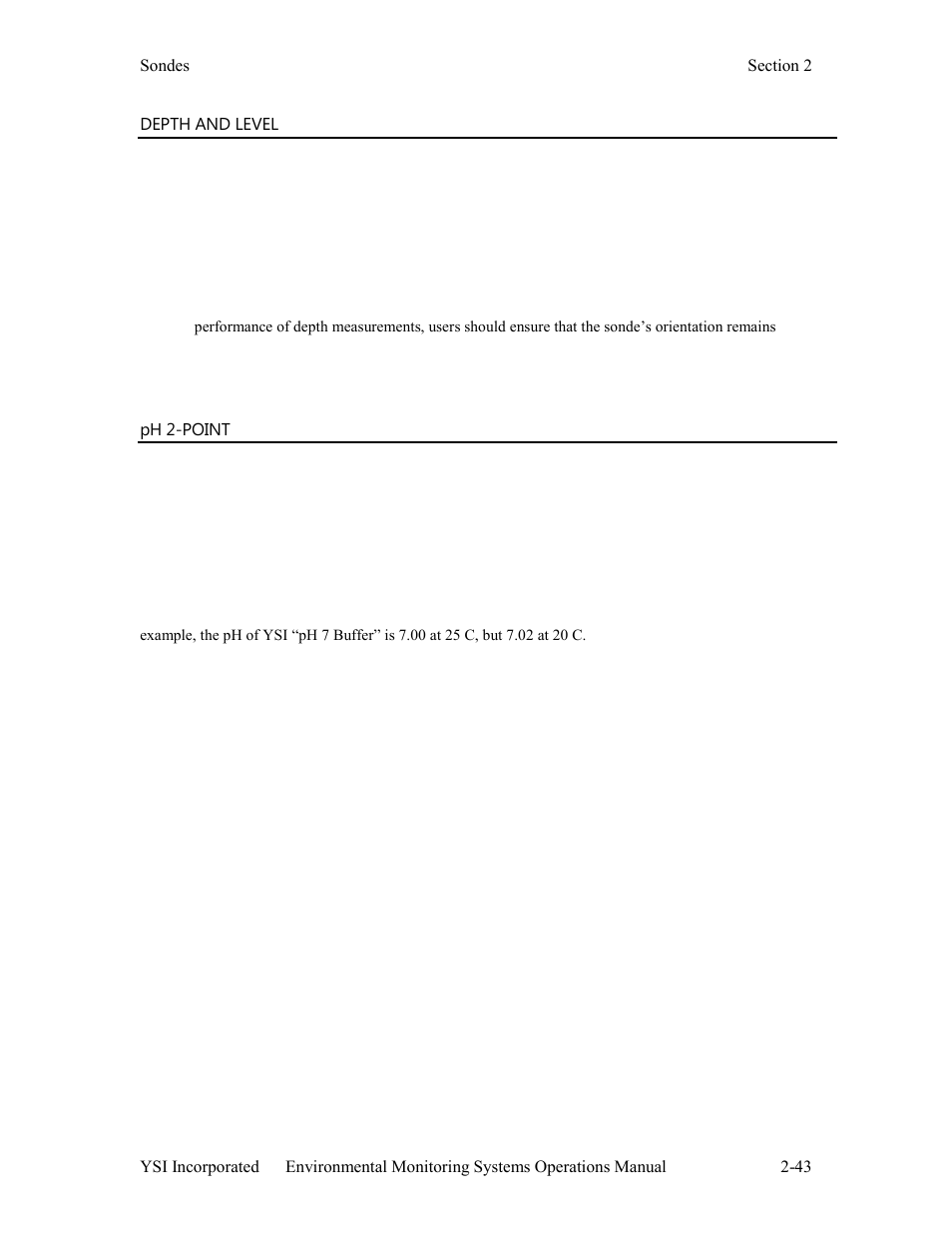 YSI 600LS - User Manual User Manual | Page 49 / 379