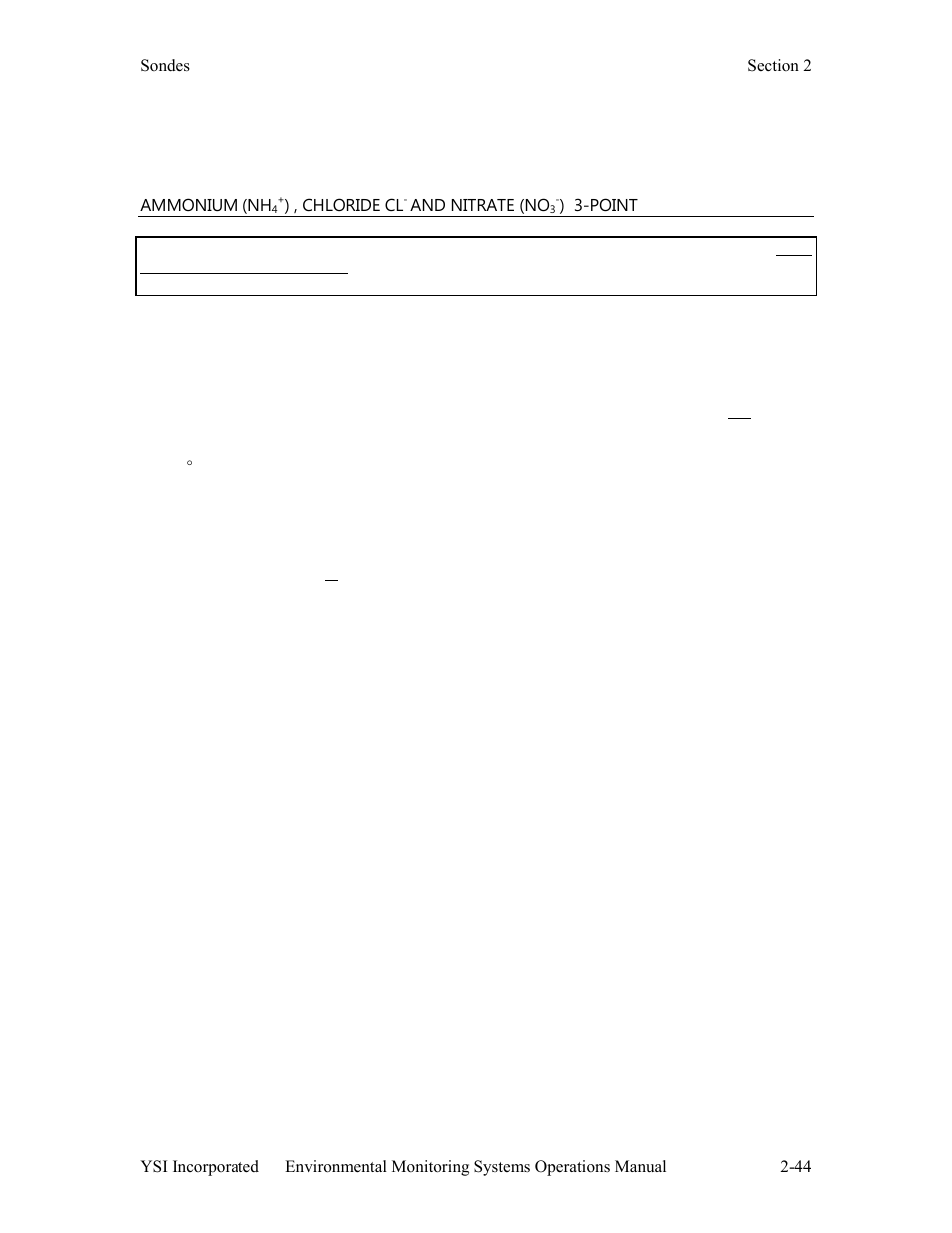 YSI 600LS - User Manual User Manual | Page 50 / 379