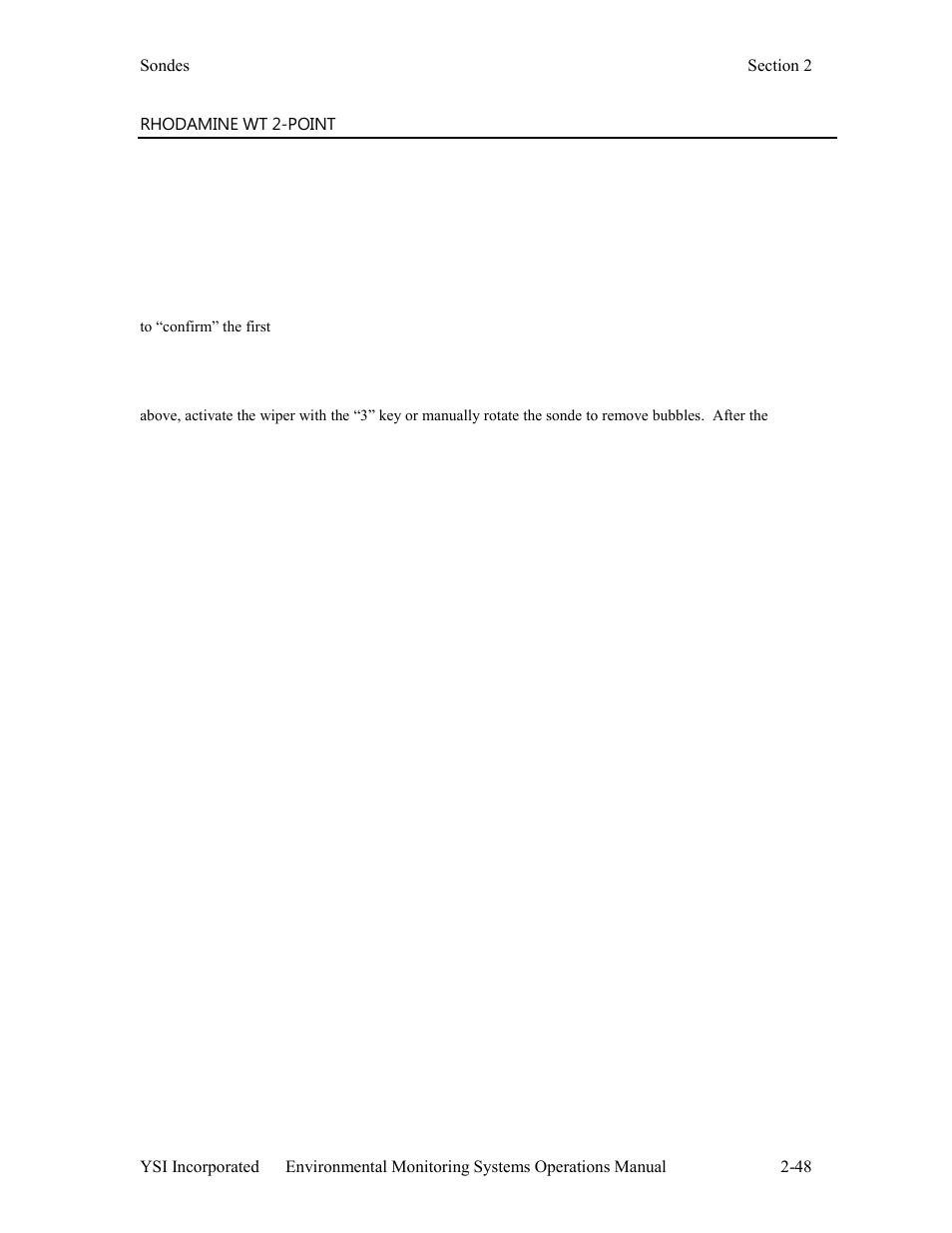 YSI 600LS - User Manual User Manual | Page 54 / 379