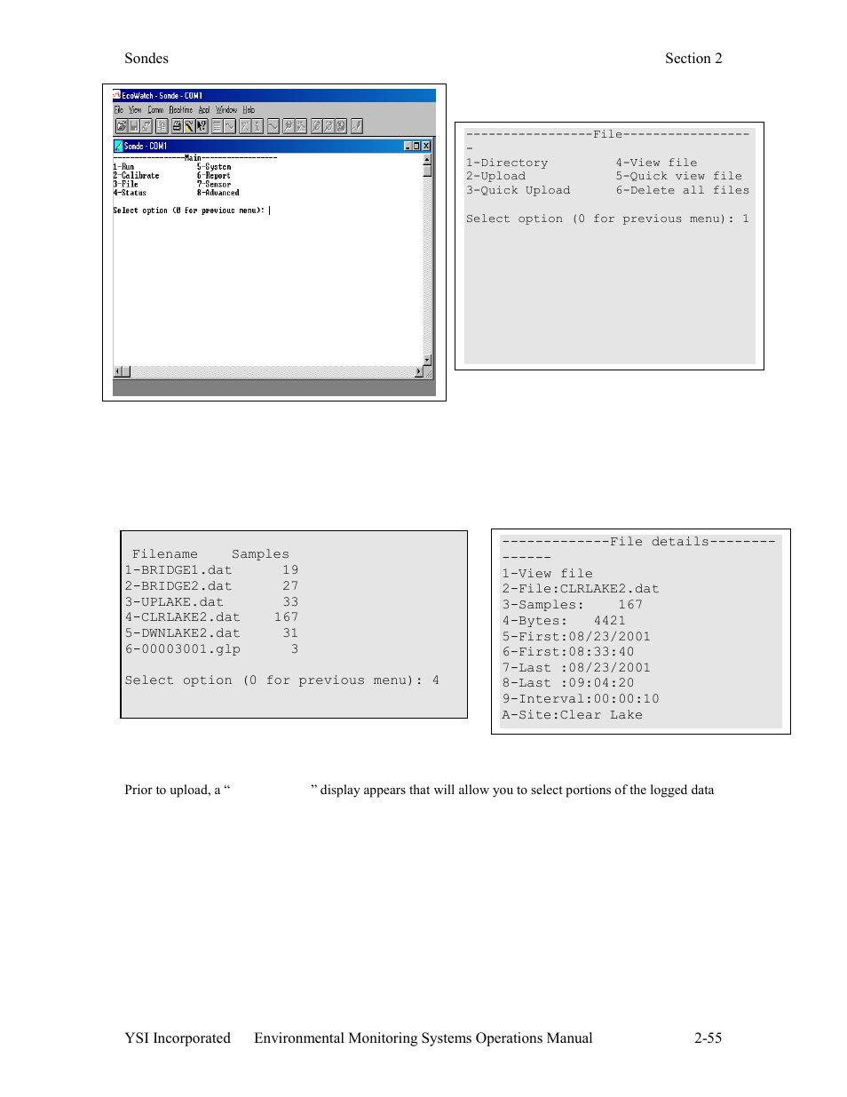 YSI 600LS - User Manual User Manual | Page 61 / 379