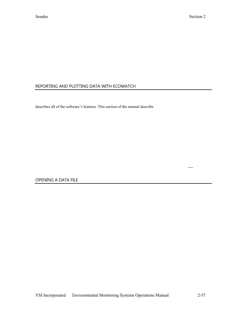 YSI 600LS - User Manual User Manual | Page 63 / 379