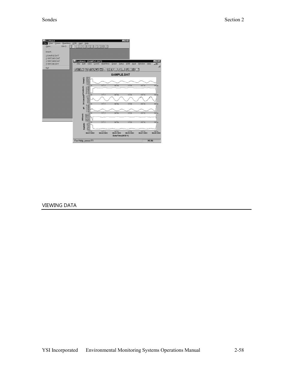 YSI 600LS - User Manual User Manual | Page 64 / 379