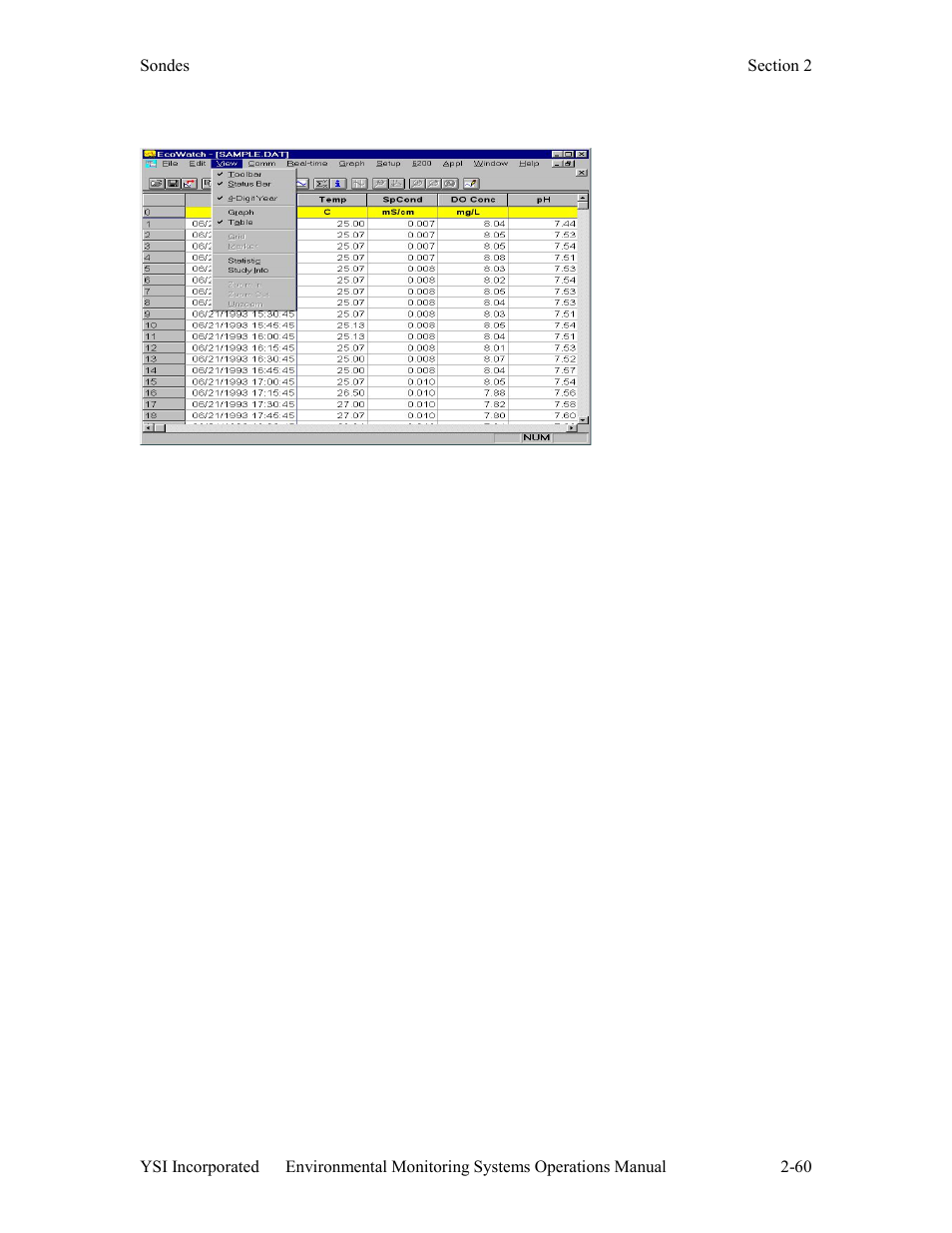 YSI 600LS - User Manual User Manual | Page 66 / 379