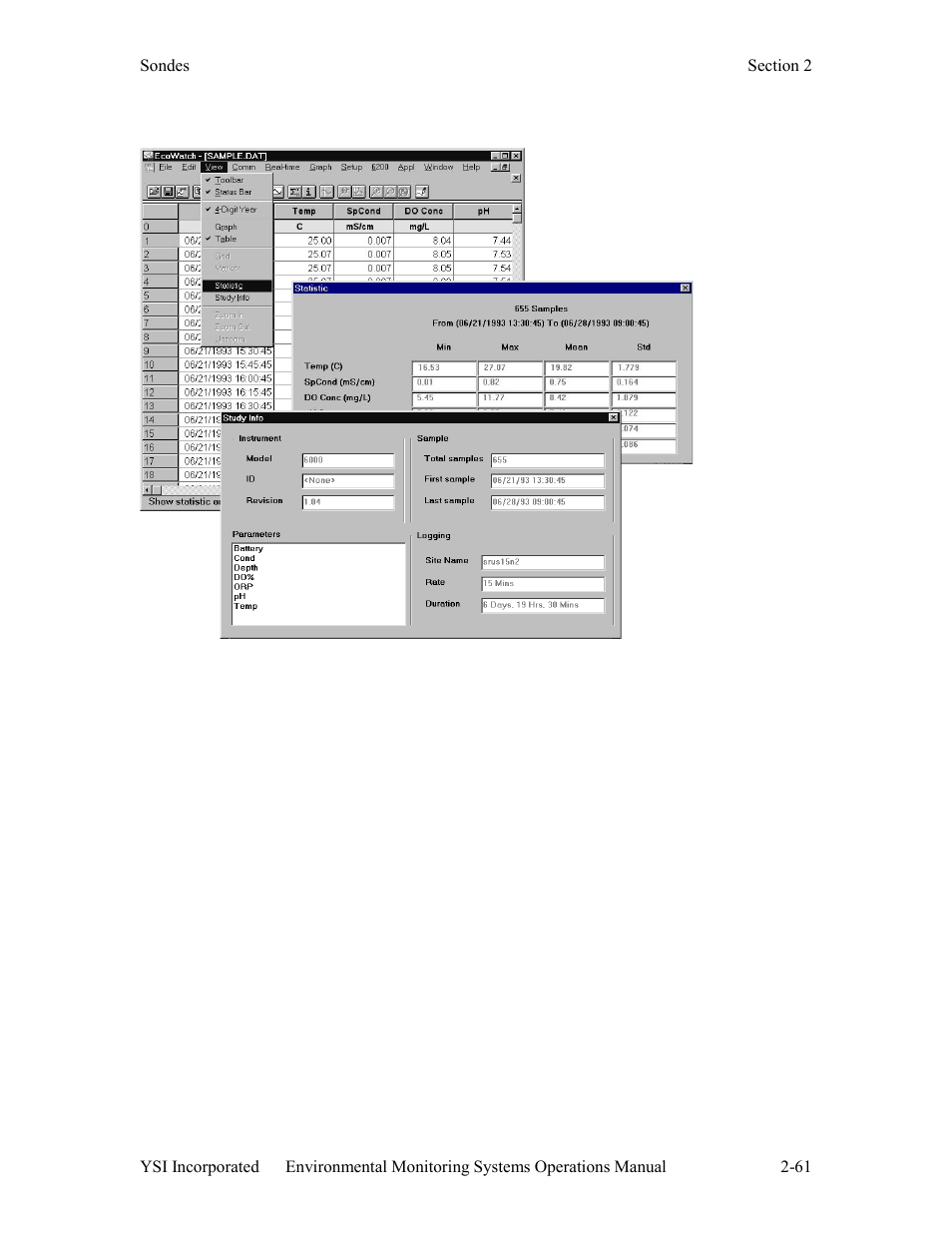 YSI 600LS - User Manual User Manual | Page 67 / 379