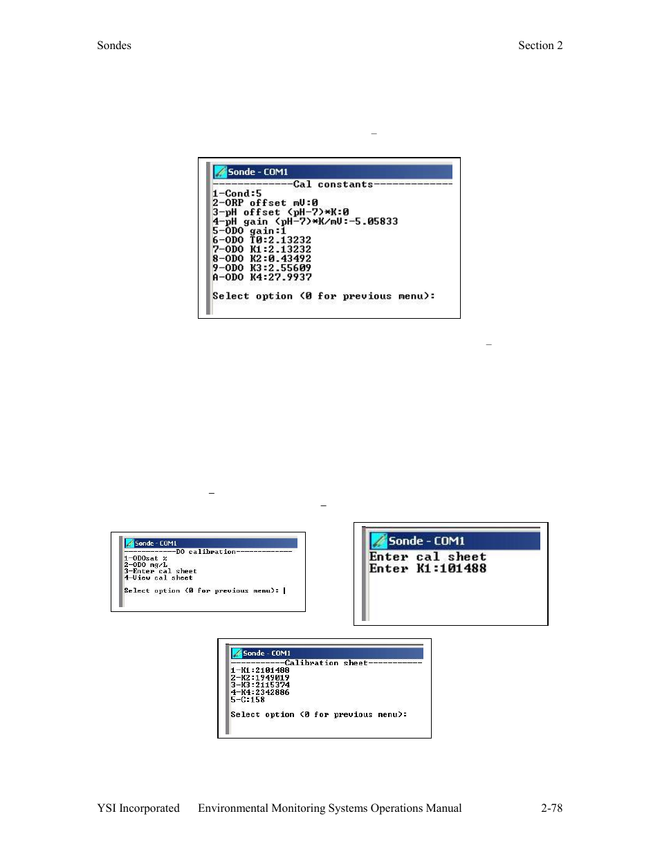 YSI 600LS - User Manual User Manual | Page 84 / 379