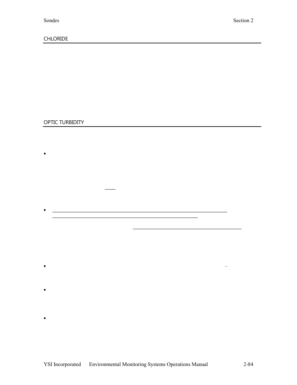 YSI 600LS - User Manual User Manual | Page 90 / 379