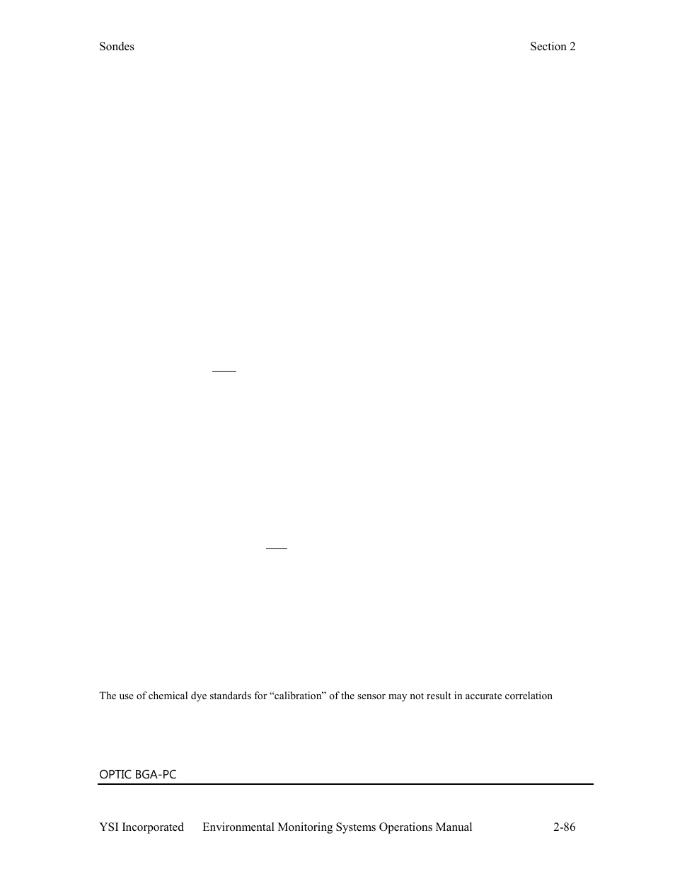 YSI 600LS - User Manual User Manual | Page 92 / 379