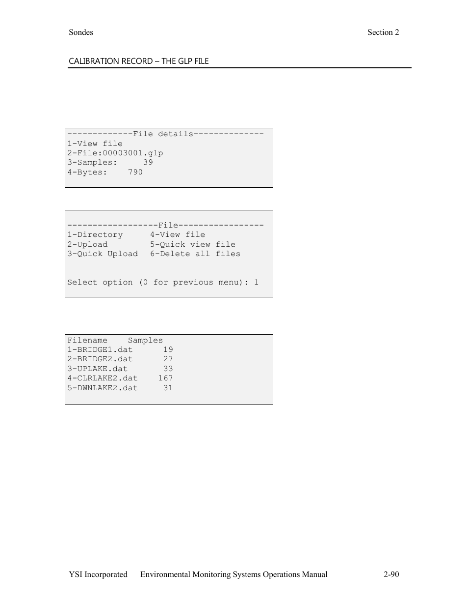 YSI 600LS - User Manual User Manual | Page 96 / 379