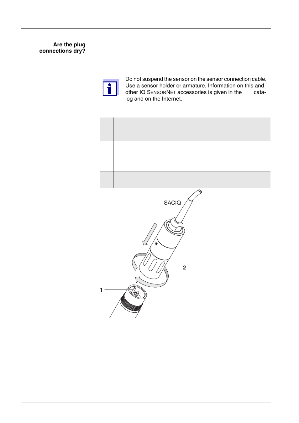 YSI IQ SensorNet FDO Sensor User Manual | Page 14 / 48