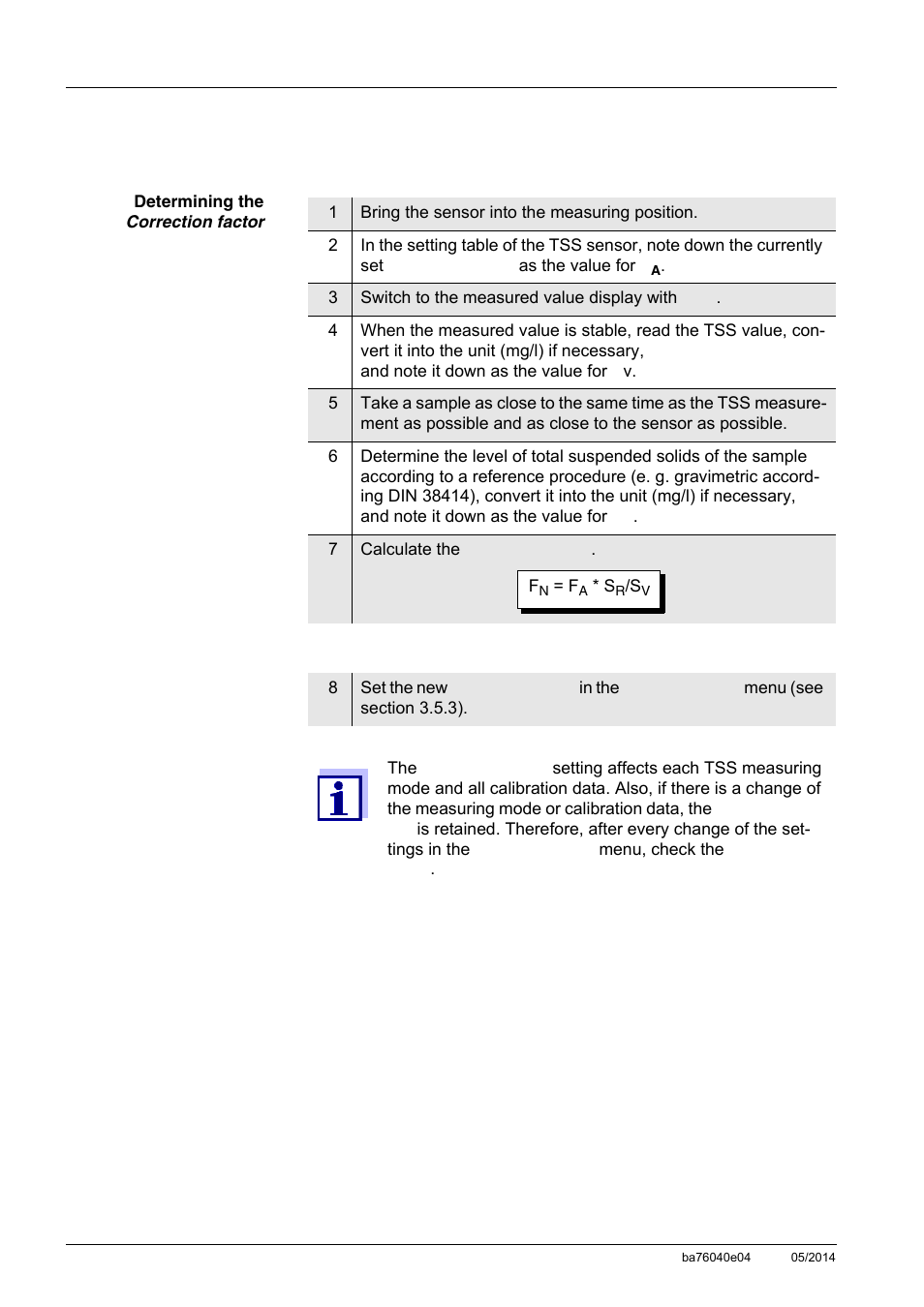YSI IQ SensorNet ViSolid Sensor 700 IQ User Manual | Page 34 / 60