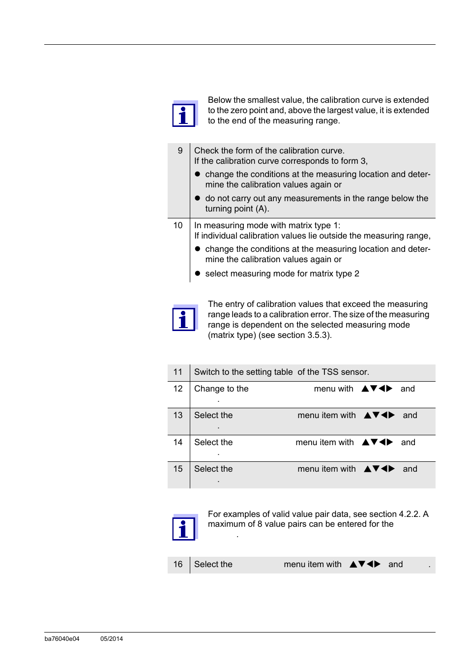 YSI IQ SensorNet ViSolid Sensor 700 IQ User Manual | Page 37 / 60