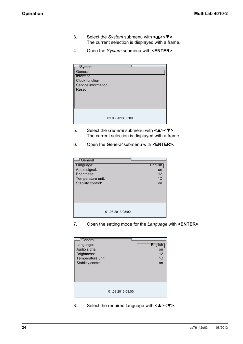 YSI MultiLab 4010-2 User Manual | Page 24 / 138