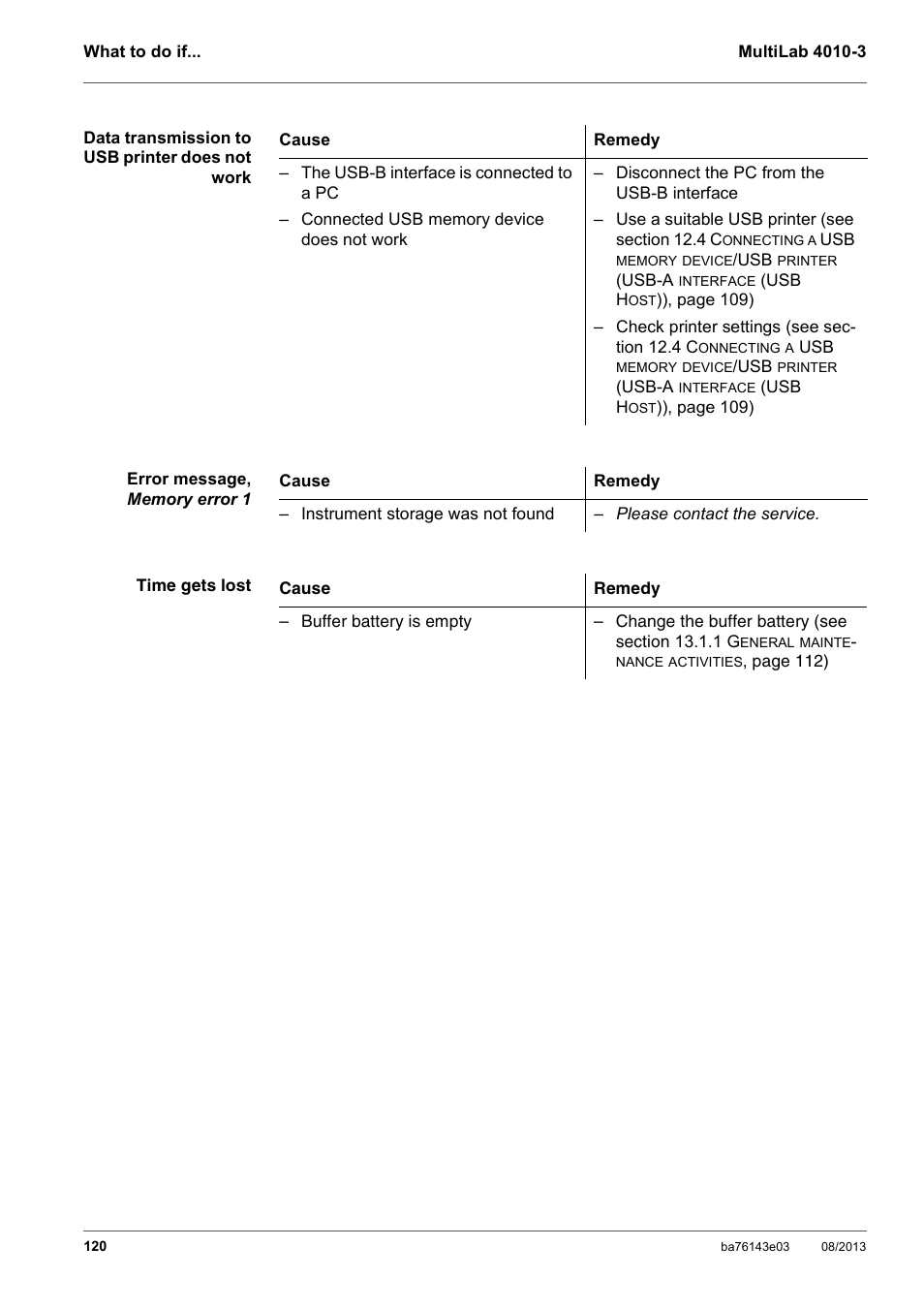 YSI MultiLab 4010-3 User Manual | Page 120 / 140