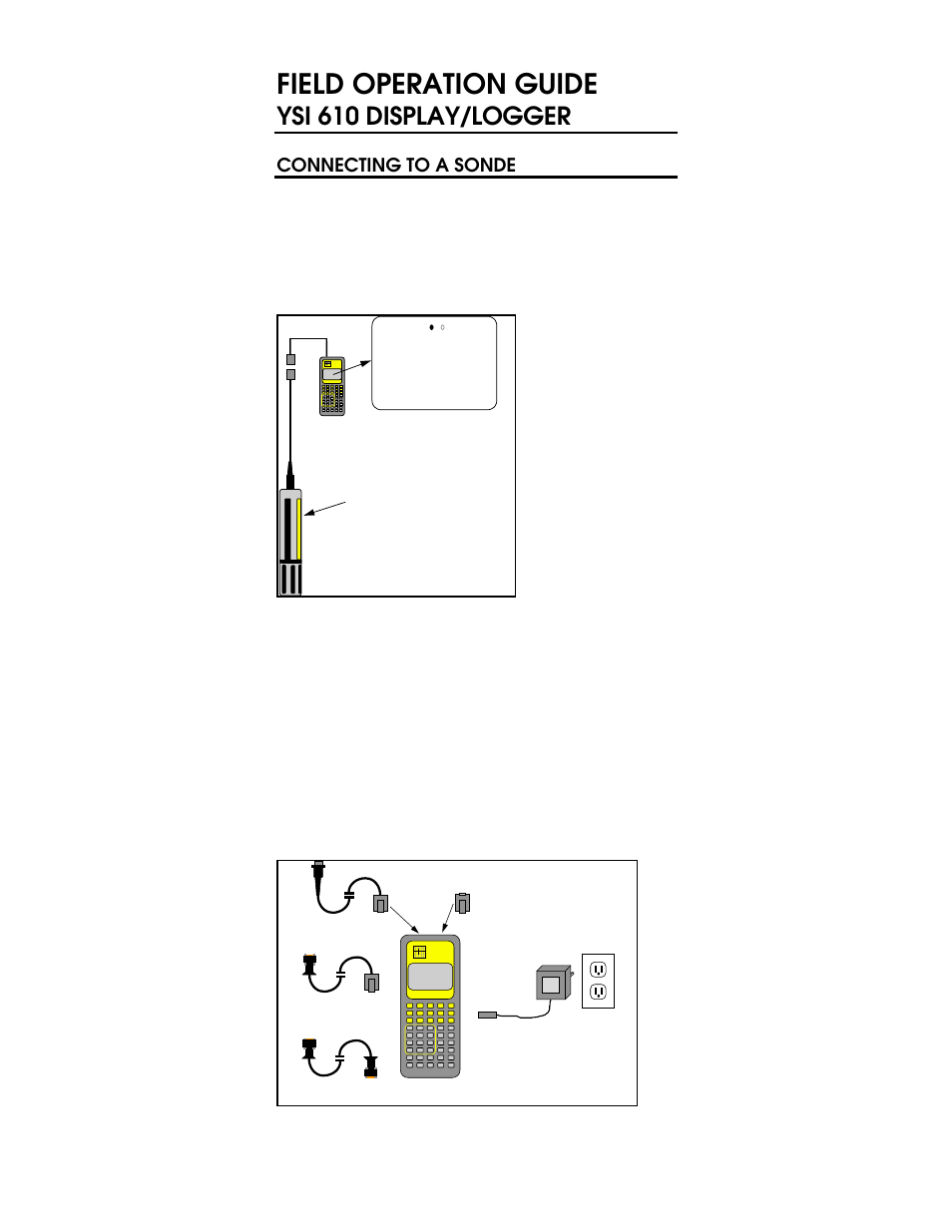 YSI 610 User Manual | 8 pages