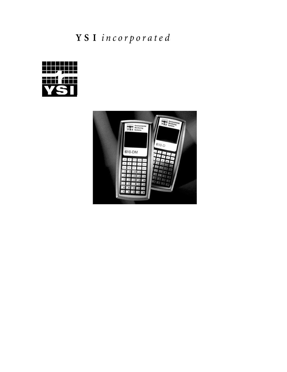 YSI 610DM User Manual | 40 pages