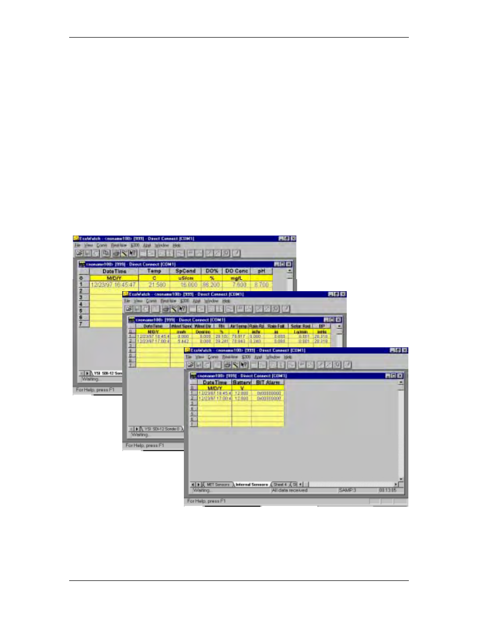 YSI 6200 User Manual | Page 27 / 134