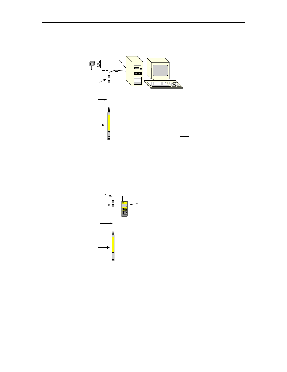 Series sonde to lab computer, Series sonde to 610 display/logger, You will need | YSI 6200 User Manual | Page 33 / 134