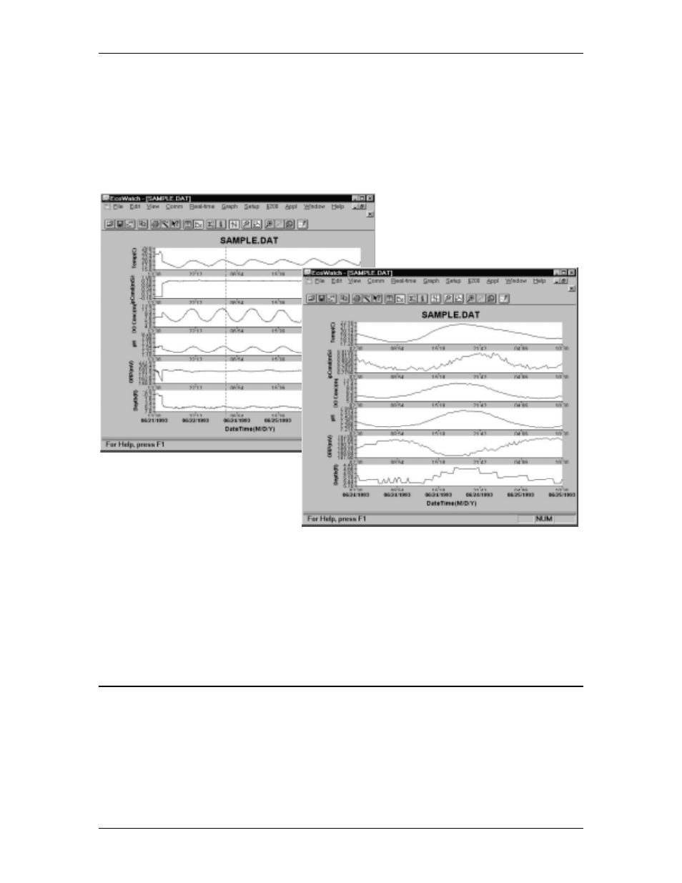 6 save, import, export and print commands | YSI 6200 User Manual | Page 90 / 134