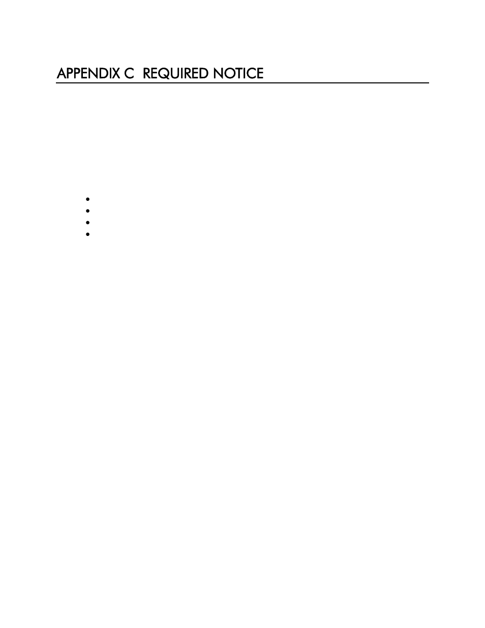 Appendix c required notice | YSI 85 User Manual | Page 52 / 60