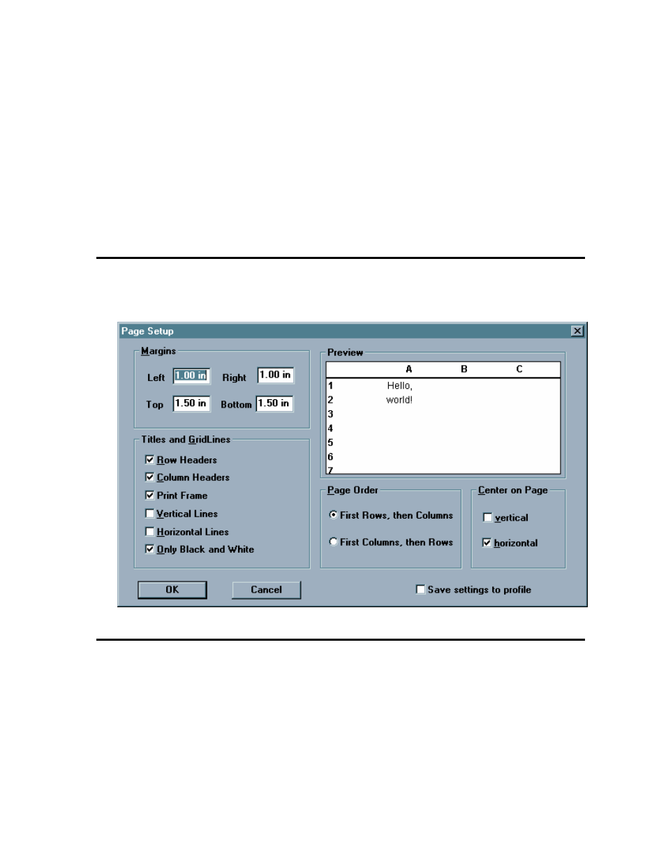 Header/footer | YSI 9600 User Manual | Page 103 / 118