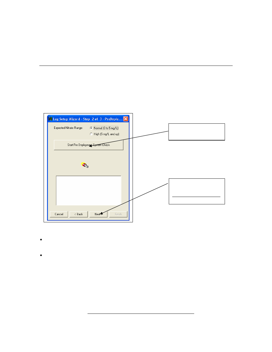 3 predeployment system check | YSI 9600 User Manual | Page 36 / 118