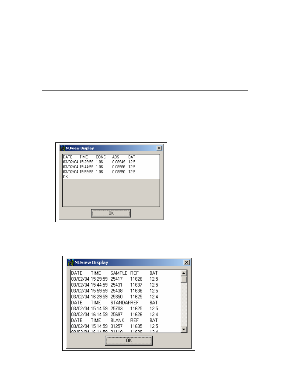 1 viewing data | YSI 9600 User Manual | Page 46 / 118