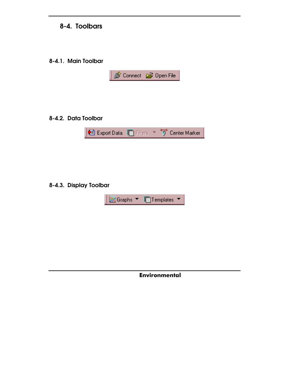Toolbars, Y s i, 4. toolbars | YSI ADV6600 User Manual | Page 105 / 202
