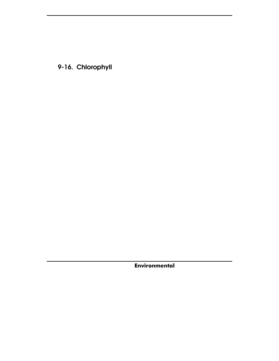 Chlorophyll, Y s i, 16. chlorophyll | YSI ADV6600 User Manual | Page 127 / 202