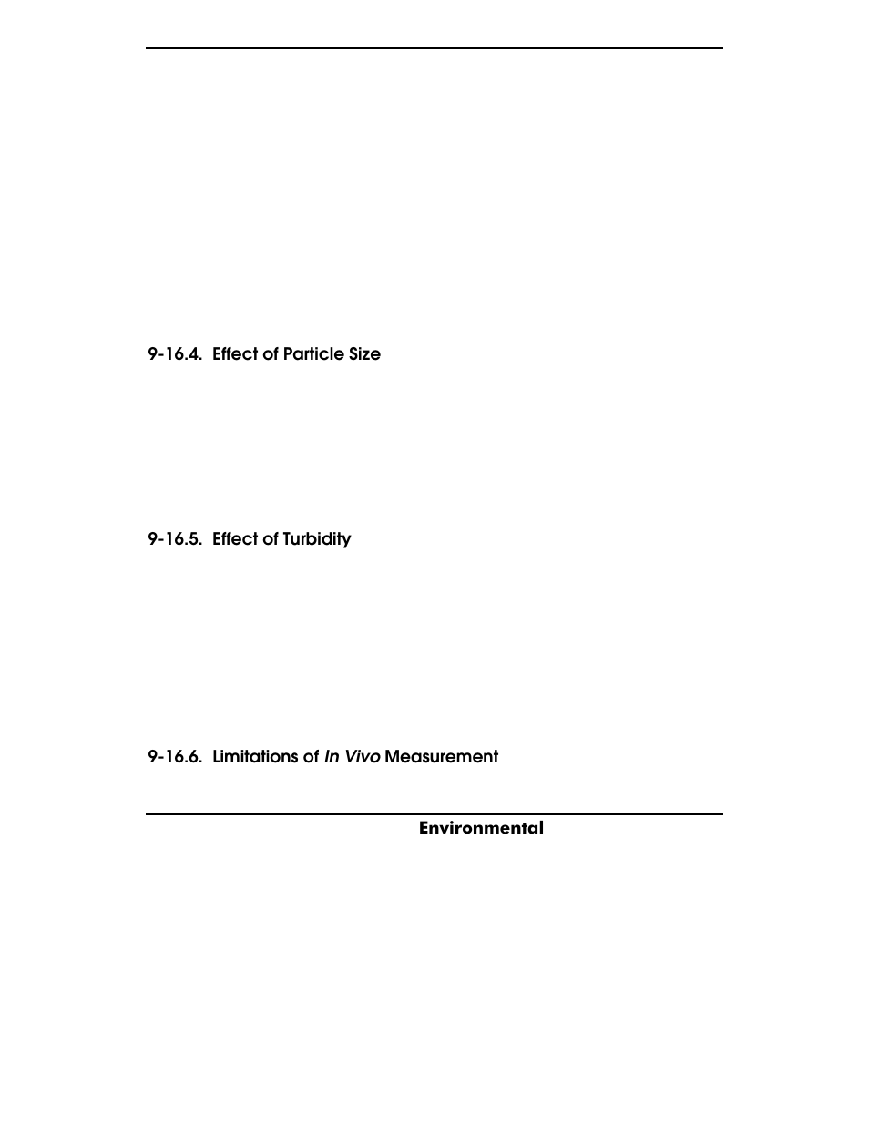 1.6. ise probes, 1.7. optical probes, 2. sonde care and maintenance | Y s i | YSI ADV6600 User Manual | Page 130 / 202