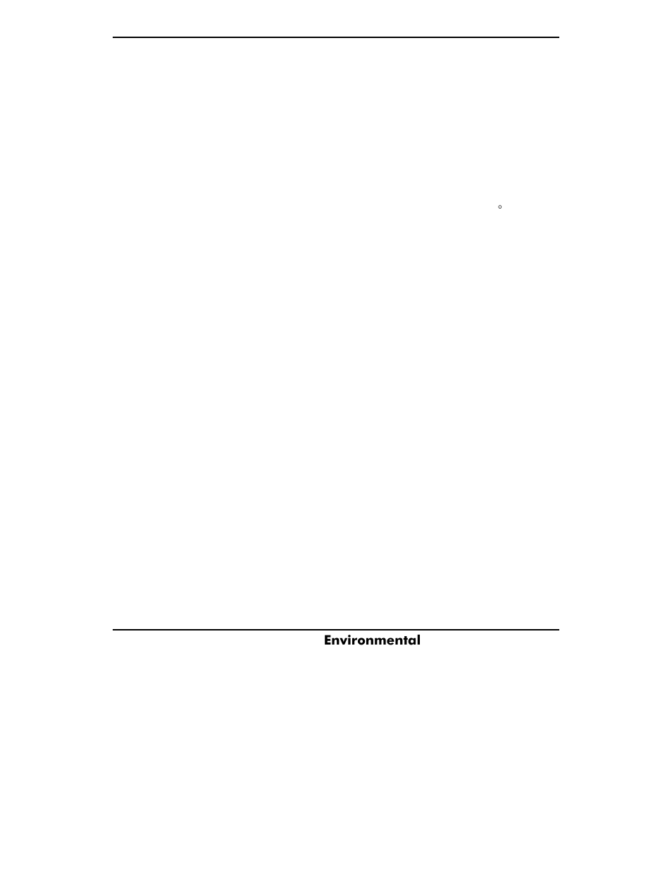 Y s i, Environmental | YSI ADV6600 User Manual | Page 68 / 202