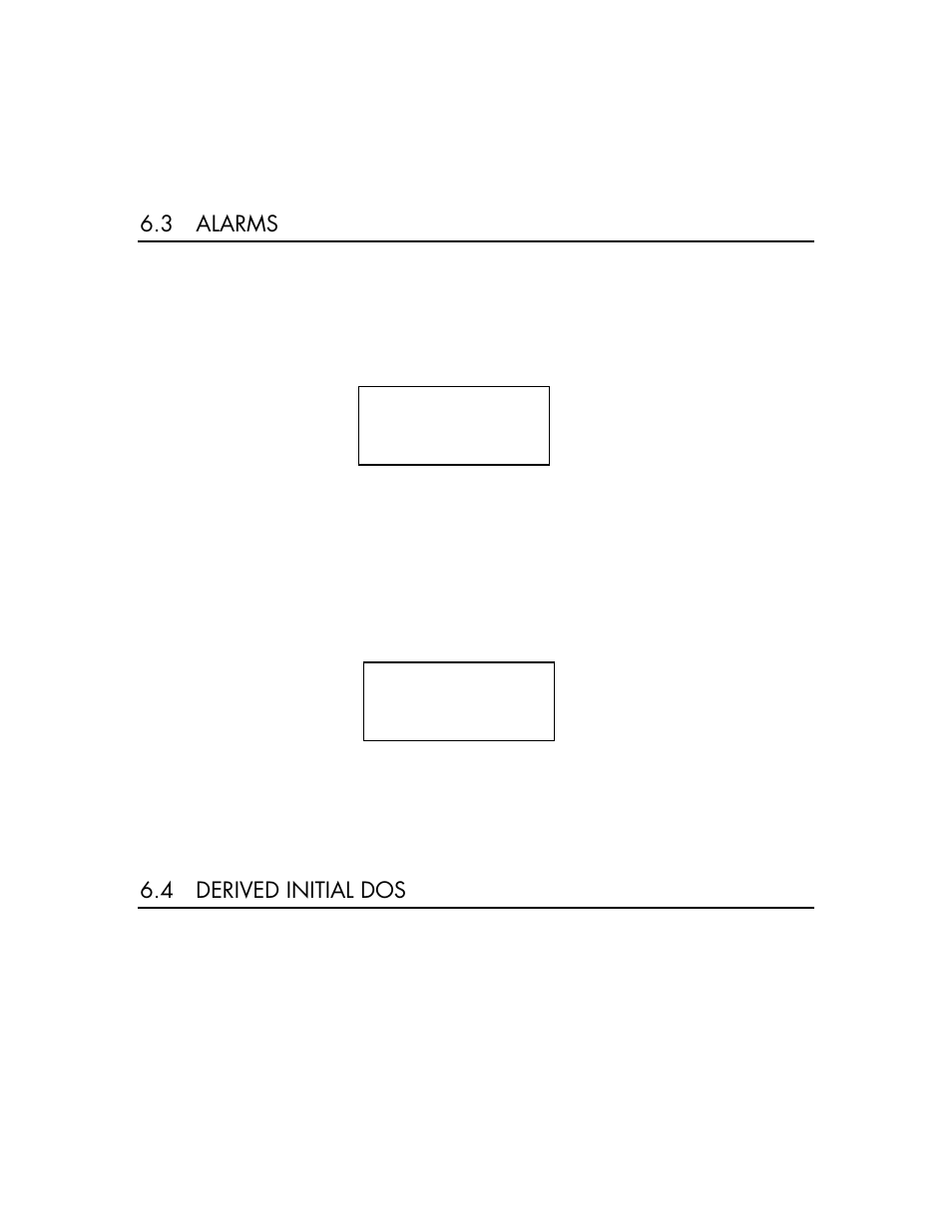 3 alarms, 4 derived initial dos | YSI BODAnalyst User Manual | Page 31 / 70