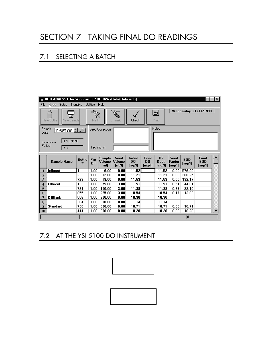 YSI BODAnalyst User Manual | Page 34 / 70