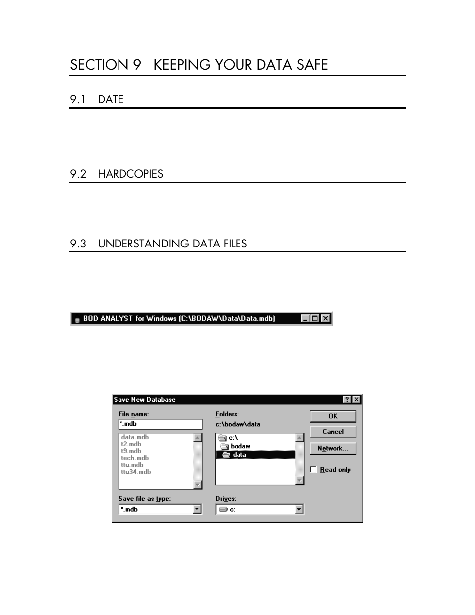 YSI BODAnalyst User Manual | Page 53 / 70